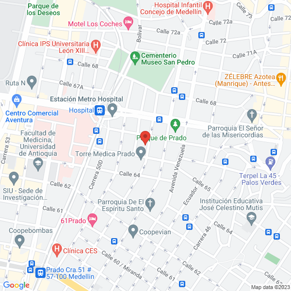 Mapa de Billares Y Accesorios Germán Restrepo