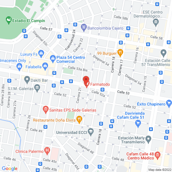 Mapa de Bio-Chimeneas Climalive