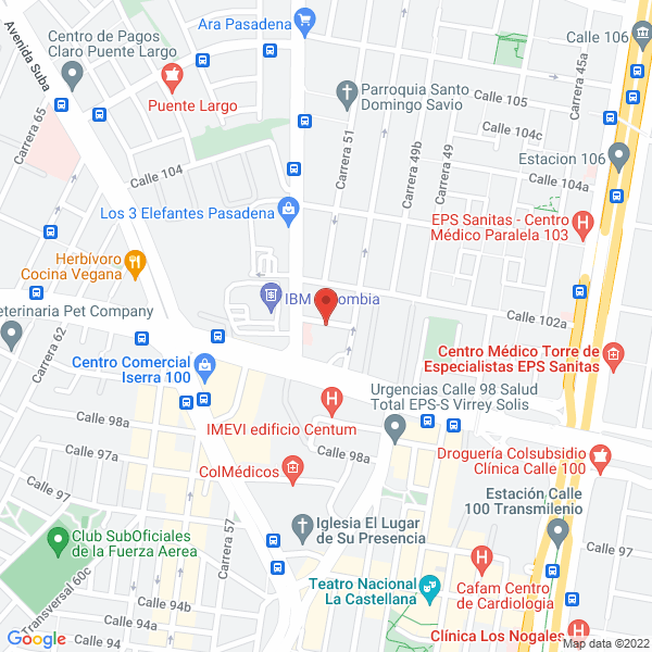 Mapa de Biomedizin Laboratorium E.U.