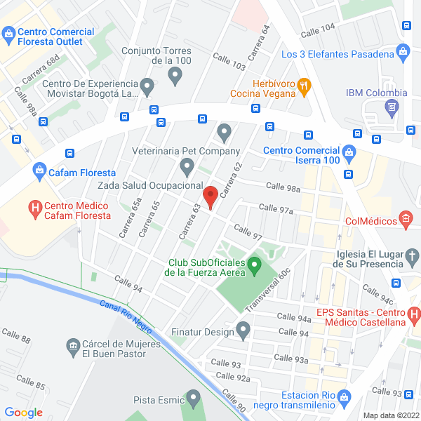 Mapa de Bioquirúrgicos S.A.