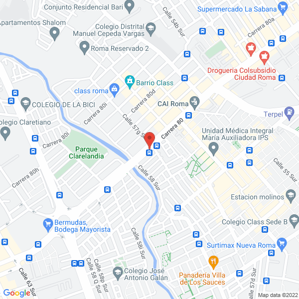 Mapa de Bocelujos La 86