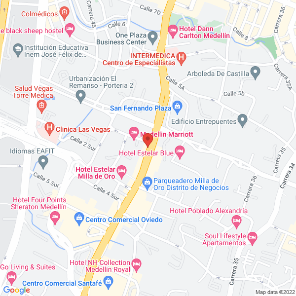 Mapa de Boconcept