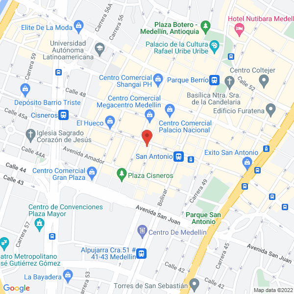 Mapa de Bodega La Camiseta