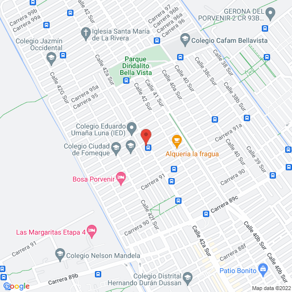 Mapa de Bodegón Del Calzado Dv