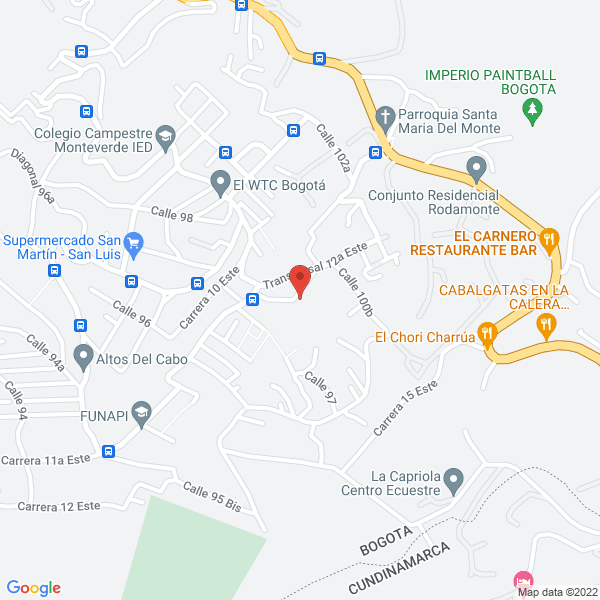 Mapa de Axel Acero Collares Isabelinos