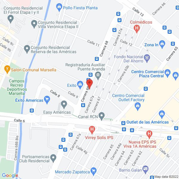 Mapa de Axis Ath S.A.