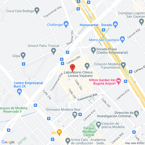 Mapa de Ayg Logistica International S.A.S.