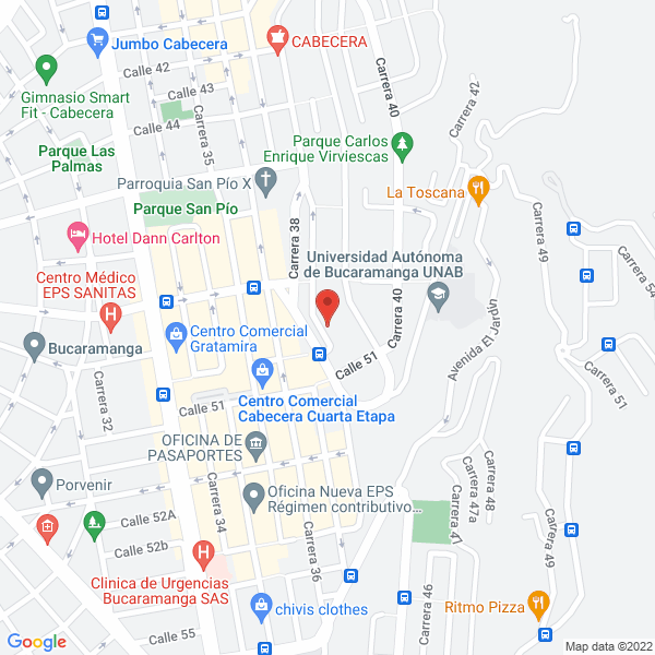 Map of Azao'S Restaurante