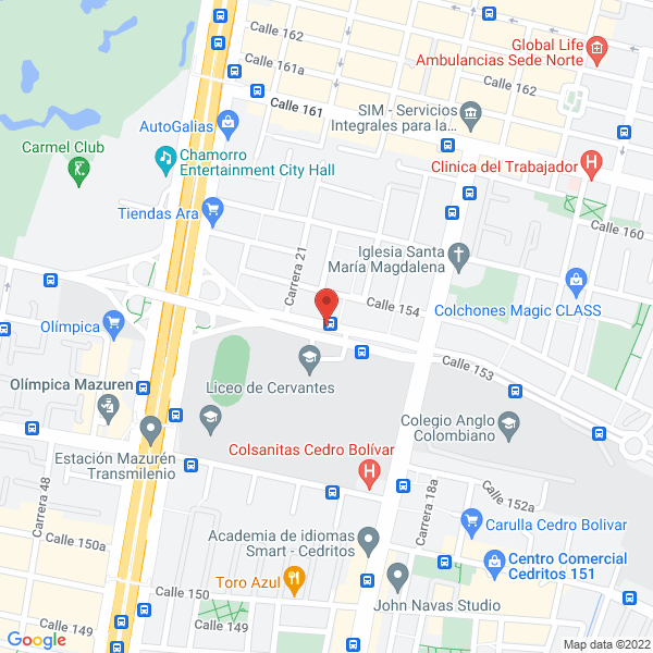 Mapa de B&C Bernal & Carnet'S