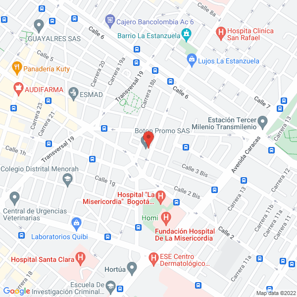 Mapa de Botón Promo S.A.S.