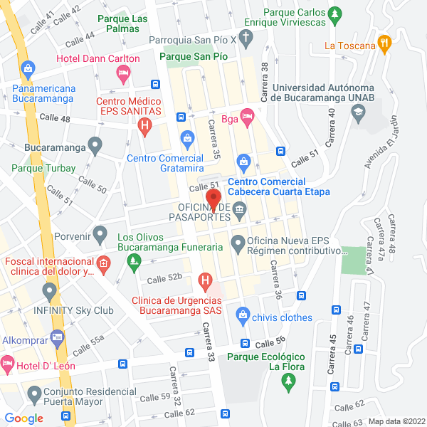Map of Boutique Laura Camila