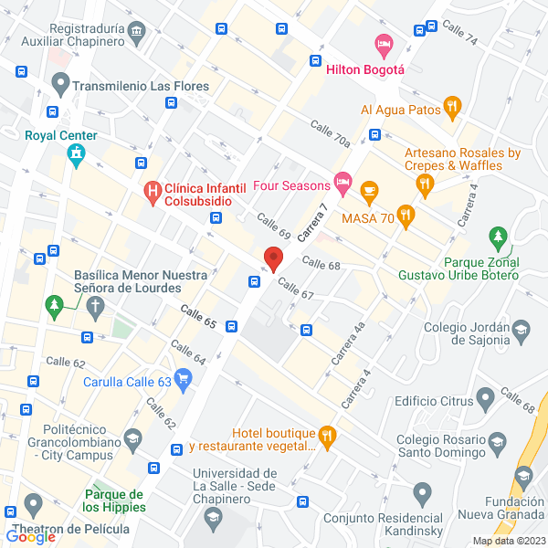 Mapa de Boyden De Colombia Consultores Ejecutivos Ltda