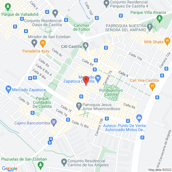 Mapa de Brason Al Rojo Castillas