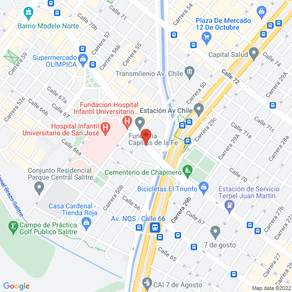 Mapa de Business And Organizations S.A.S.
