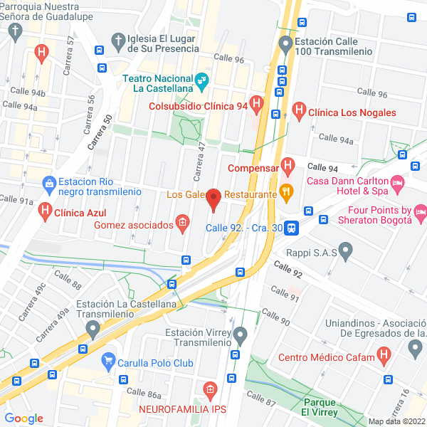 Mapa de B Y Optimos Ltda.