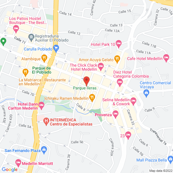 Mapa de Bar Bodega Del Lleras