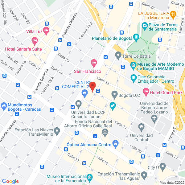 Mapa de Bar Cafetin Mercantil N 2