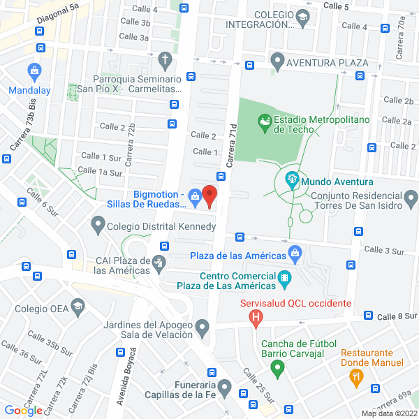 Mapa de Bar De Galería