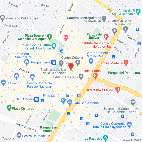 Mapa de Bar La Mancha