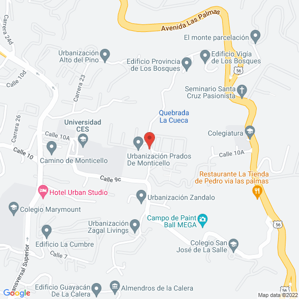 Mapa de Bar La Orquidea