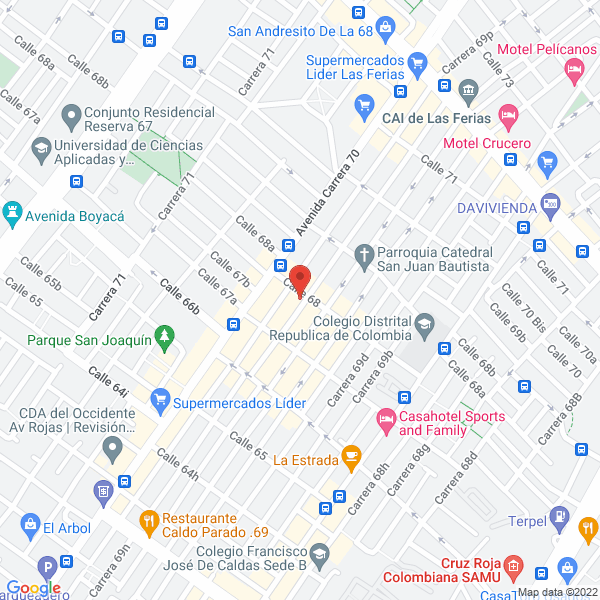Mapa de Bar Los Amigos De Moe