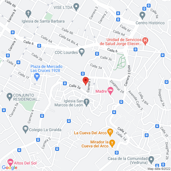 Mapa de Bar Rocola Mayli