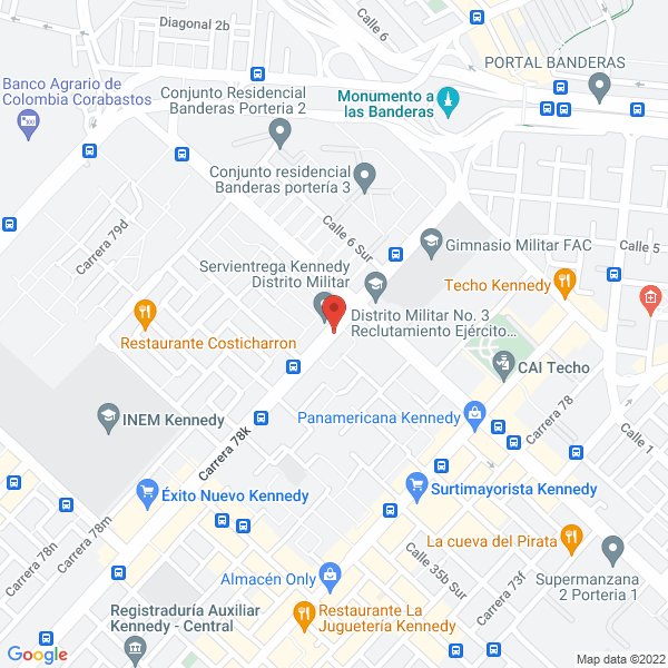 Mapa de Bar Y Salón De Billares Mixtos El Champión