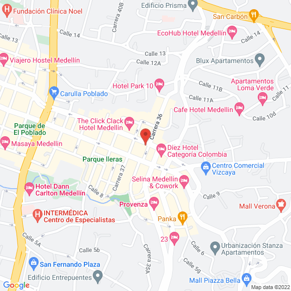 Mapa de Coldatex S.A.S.