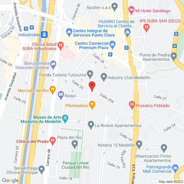 Mapa de C.I. Colombia Proveedores S.A.