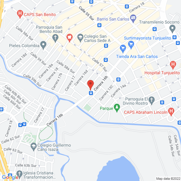 Mapa de Inpieles S.A.S
