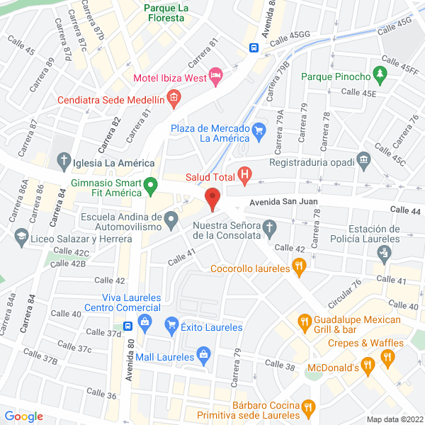 Mapa de C.I. Merlín Ltda.