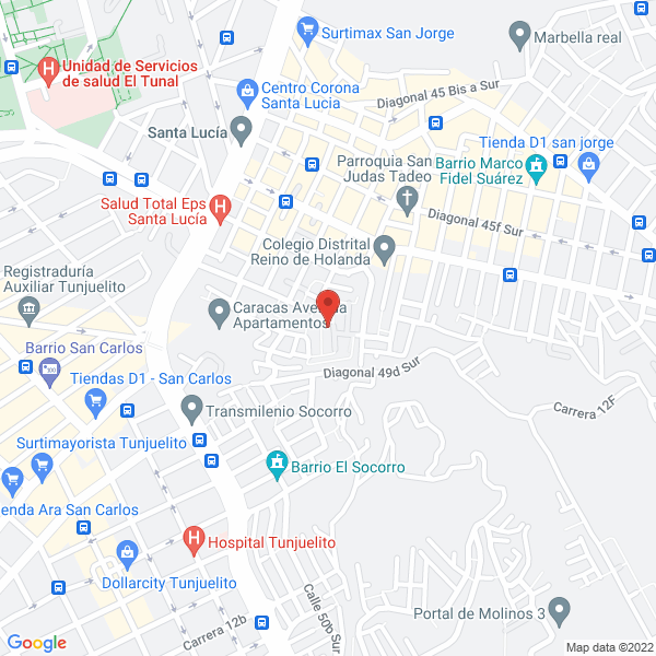 Mapa de Cachuchas Jaz John
