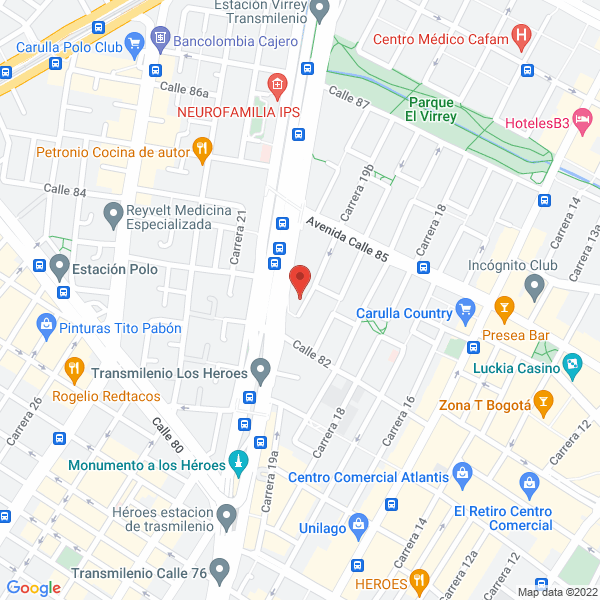 Mapa de Caldwell Management S.A.S.