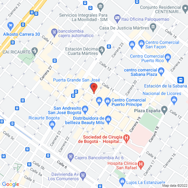 Mapa de Caleños Tecno