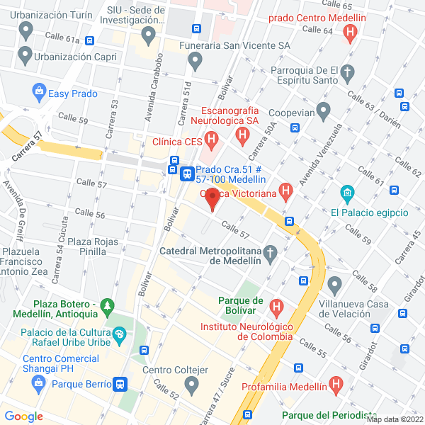 Mapa de Callejas Mejía Ricardo