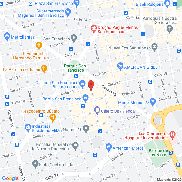 Map of Calzado María T.