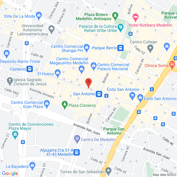 Mapa de Calzado Saly