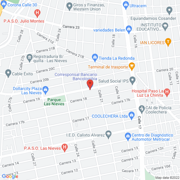 Map of Calzado Sperry