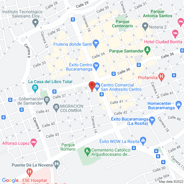 Map of Calzado Taxi Taxi