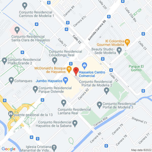 Mapa de Calzado Teva