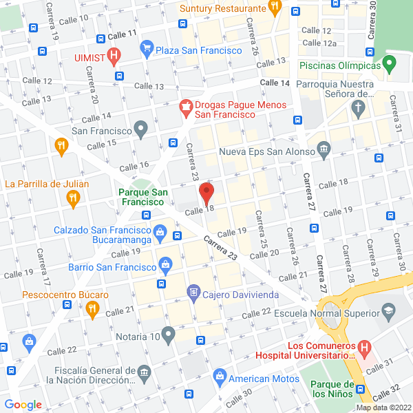 Map of Calzado Triunfo