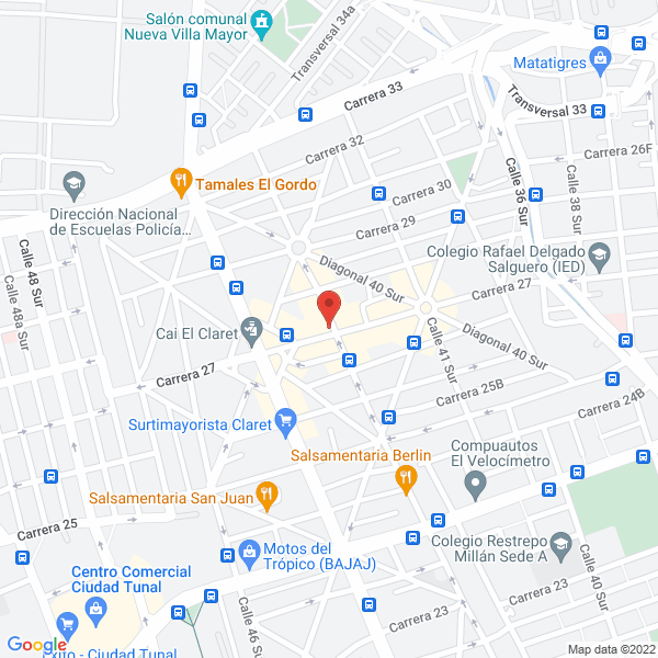 Mapa de Calzado Vromsino