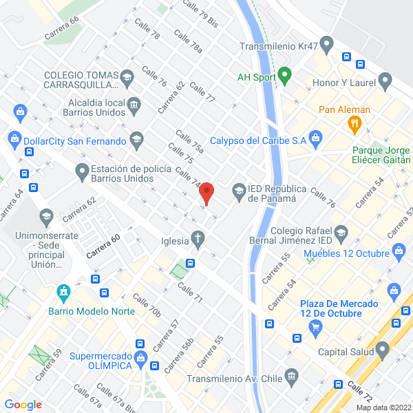 Mapa de Biomedical Pharma Ltda