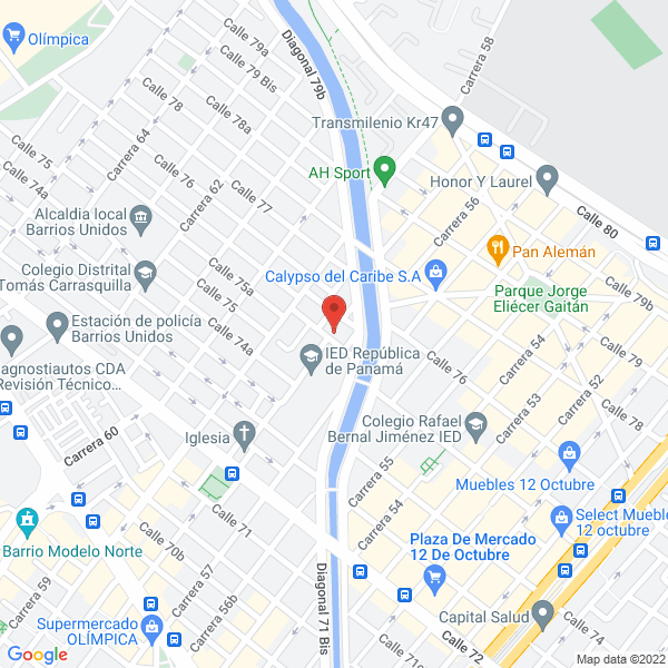 Mapa de Biostar Pharmaceutical S.A.