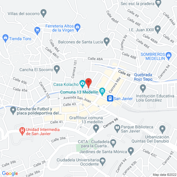 Mapa de Biosuministros Hospitalarios S.A.S.