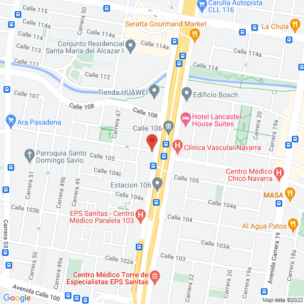 Mapa de Biotech Pharma S.A.S.