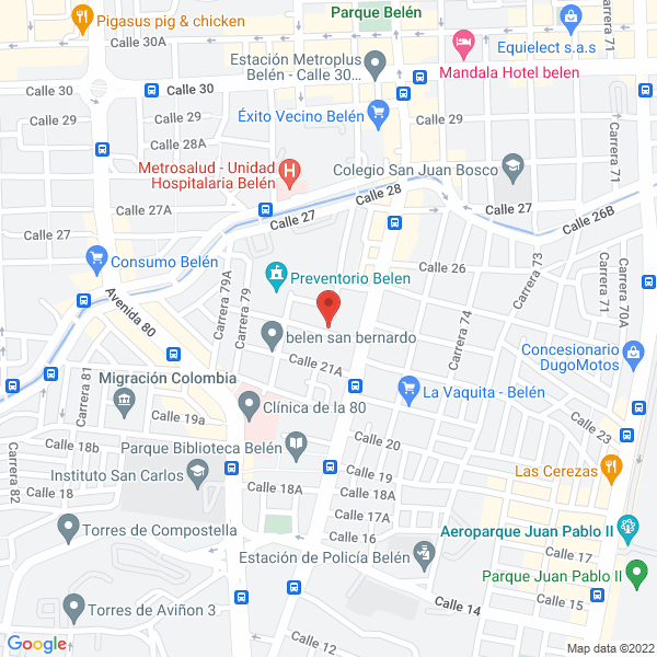 Mapa de Bodegas Vinzzana Ltda