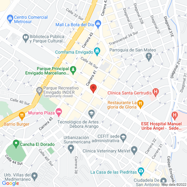 Mapa de Carnes La Sabanera