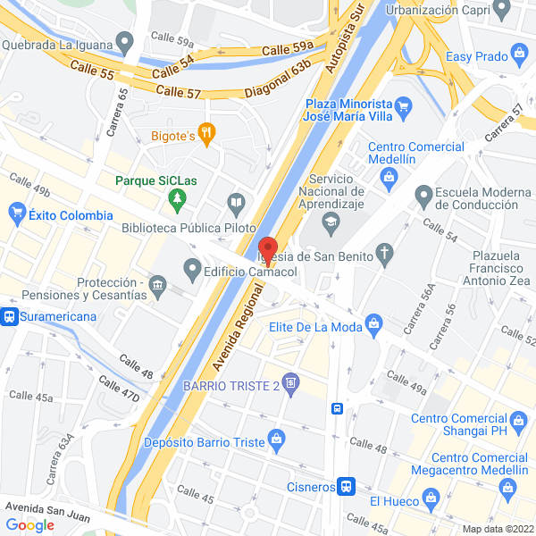 Mapa de Carnes Mirandes