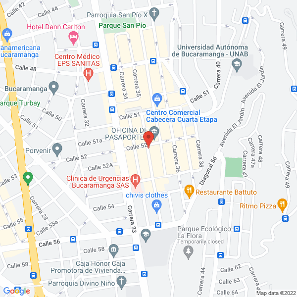 Map of Carnes Y Carnes Parilla